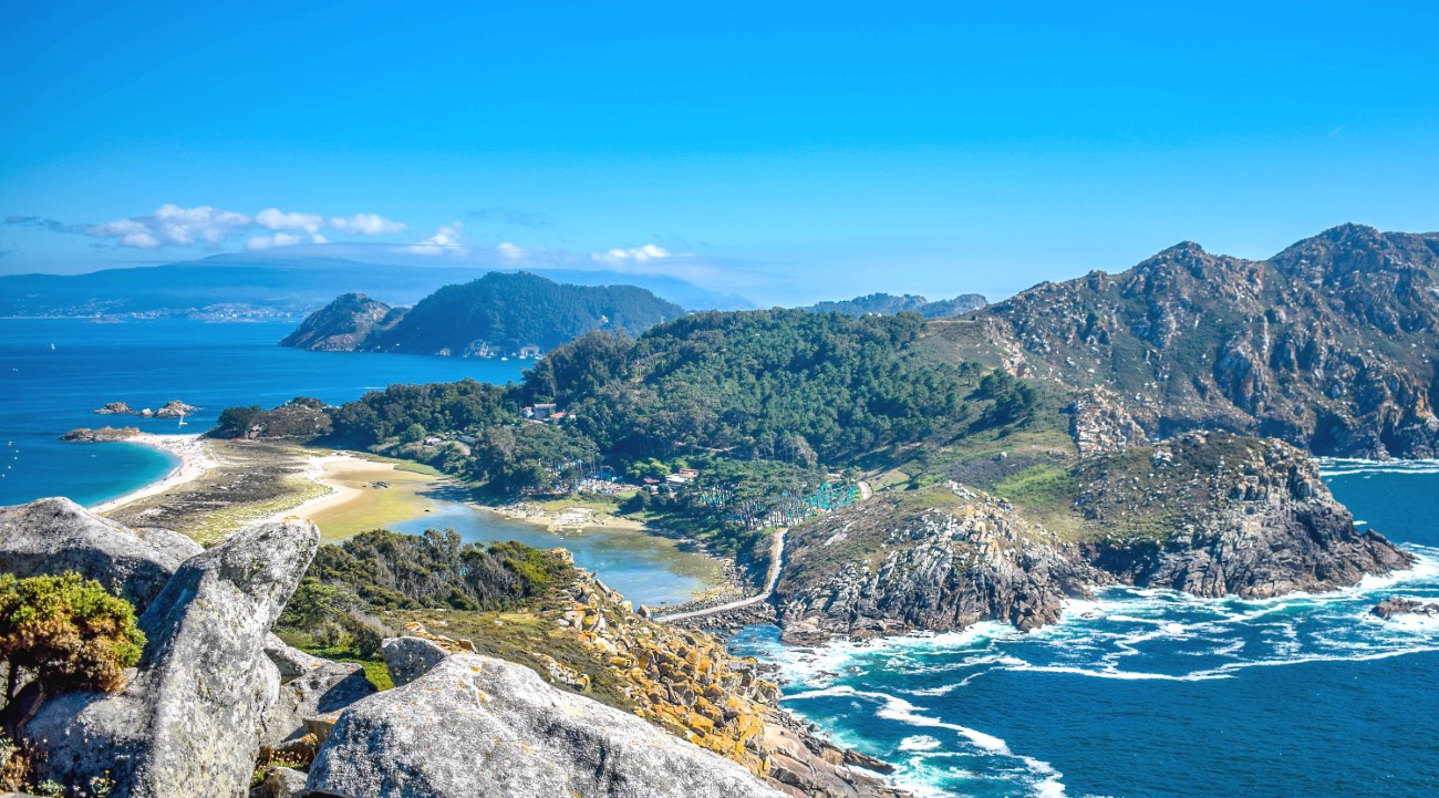 Islas Cies. El mayor tesoro de los estuarios de Vigo (Galicia).