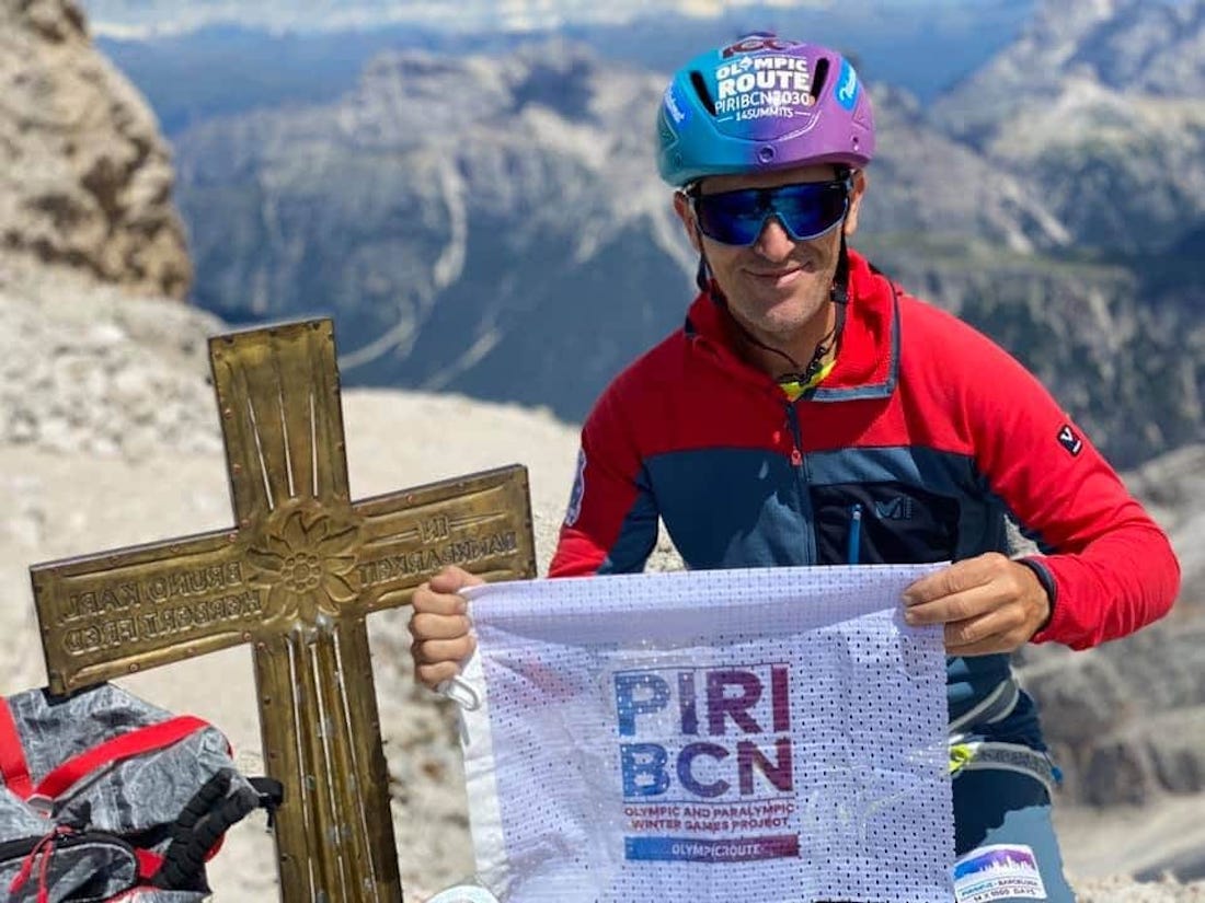 Sergi Mingote culmina la "Olympic Route" con el ascenso al Monte Olimpo