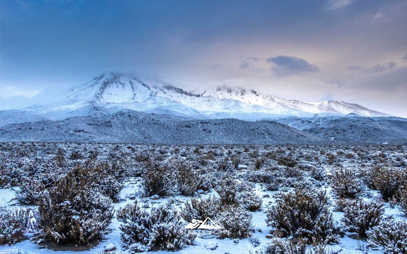Nieva en el desierto de Atacama, el más seco del mundo