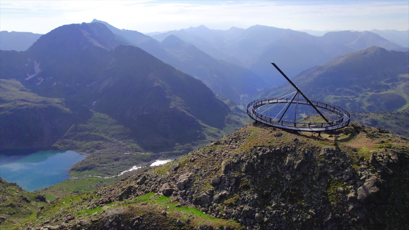 Así es el espectacular Mirador Solar de Tristaina a 2.701 metros de altitud en Ordino Arcalís