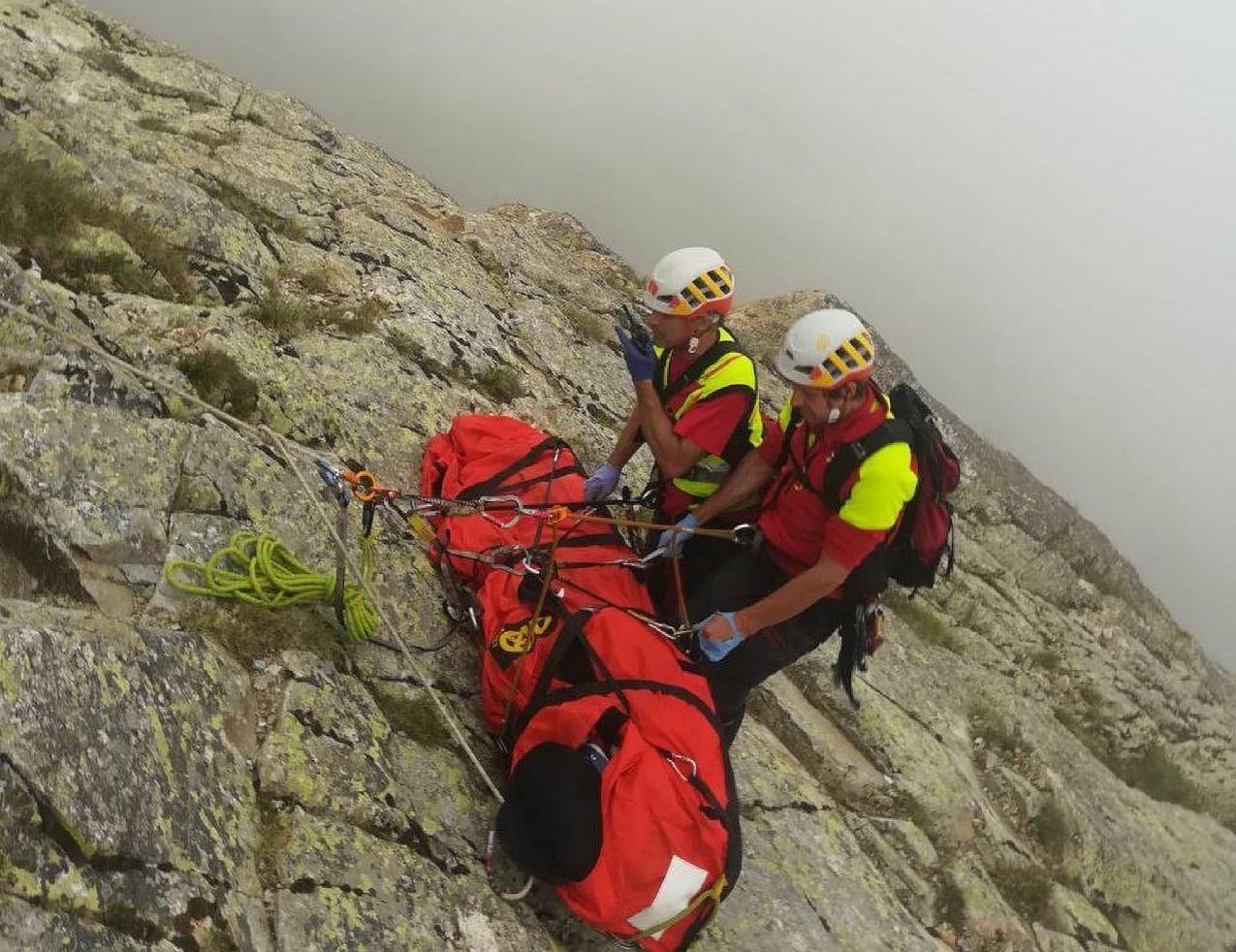 Terminan las vacaciones, pero no hay tregua en los rescates en el Pirineo