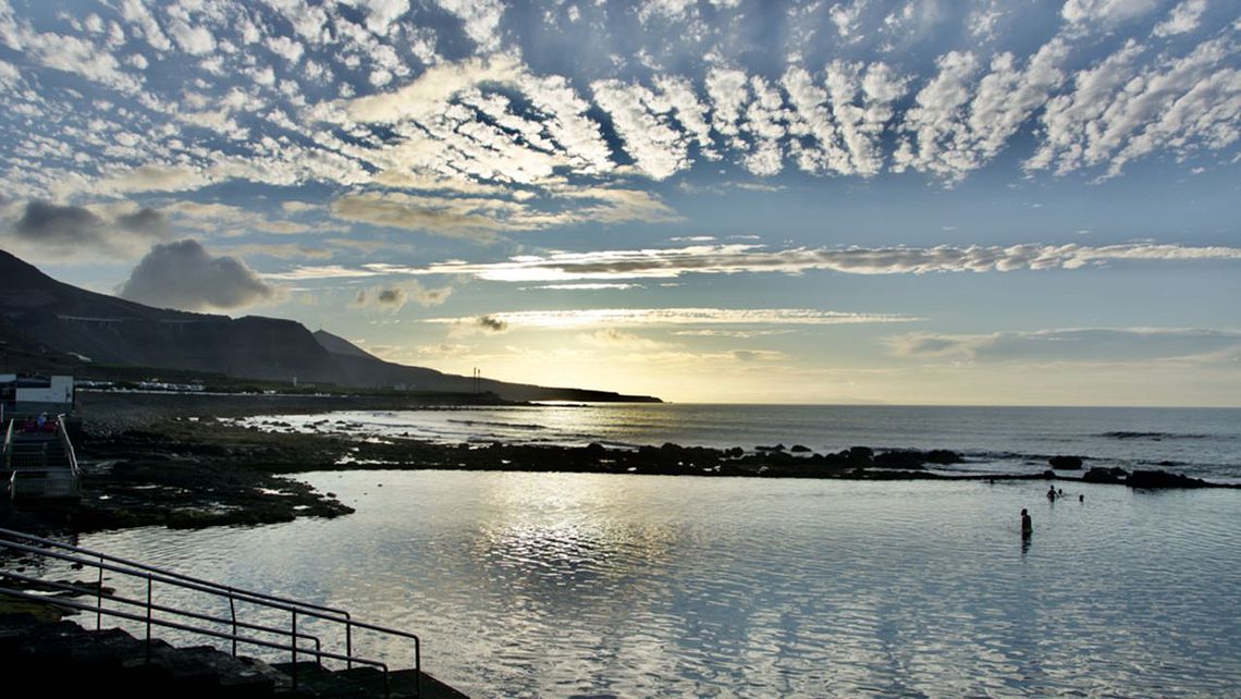 Charco de San Lorenzo, una de las piscinas naturales de Gran Canaria. Fotografía: Patronato de Turismo de Gran Canaria.