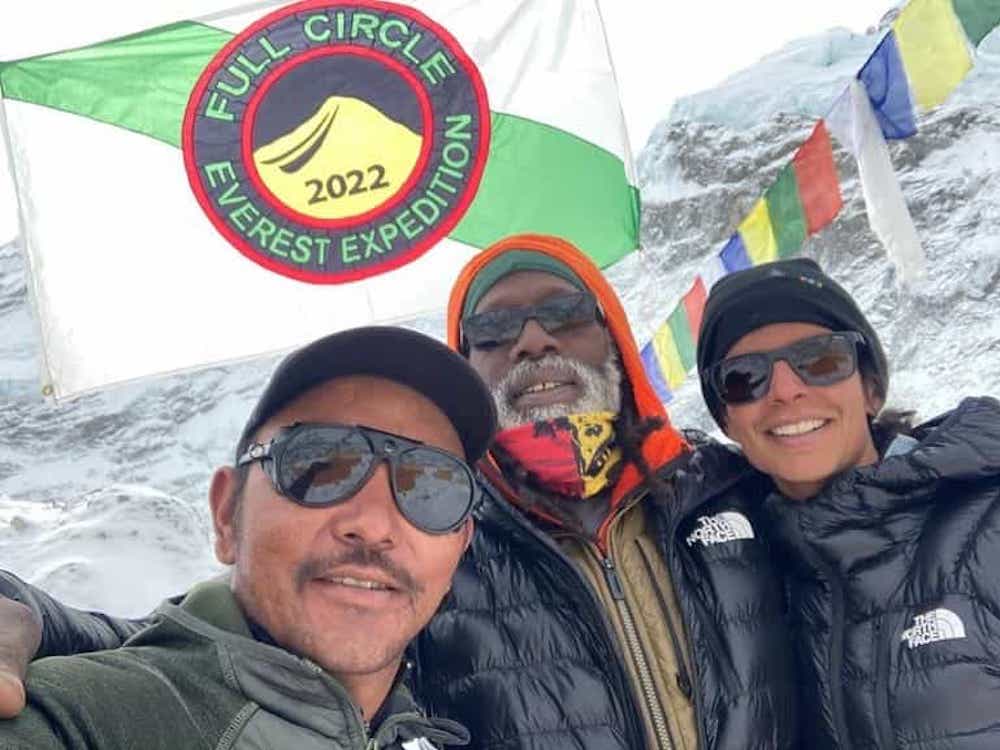 Primera expedición de alpinistas negros en alcanzar la cima del Everest