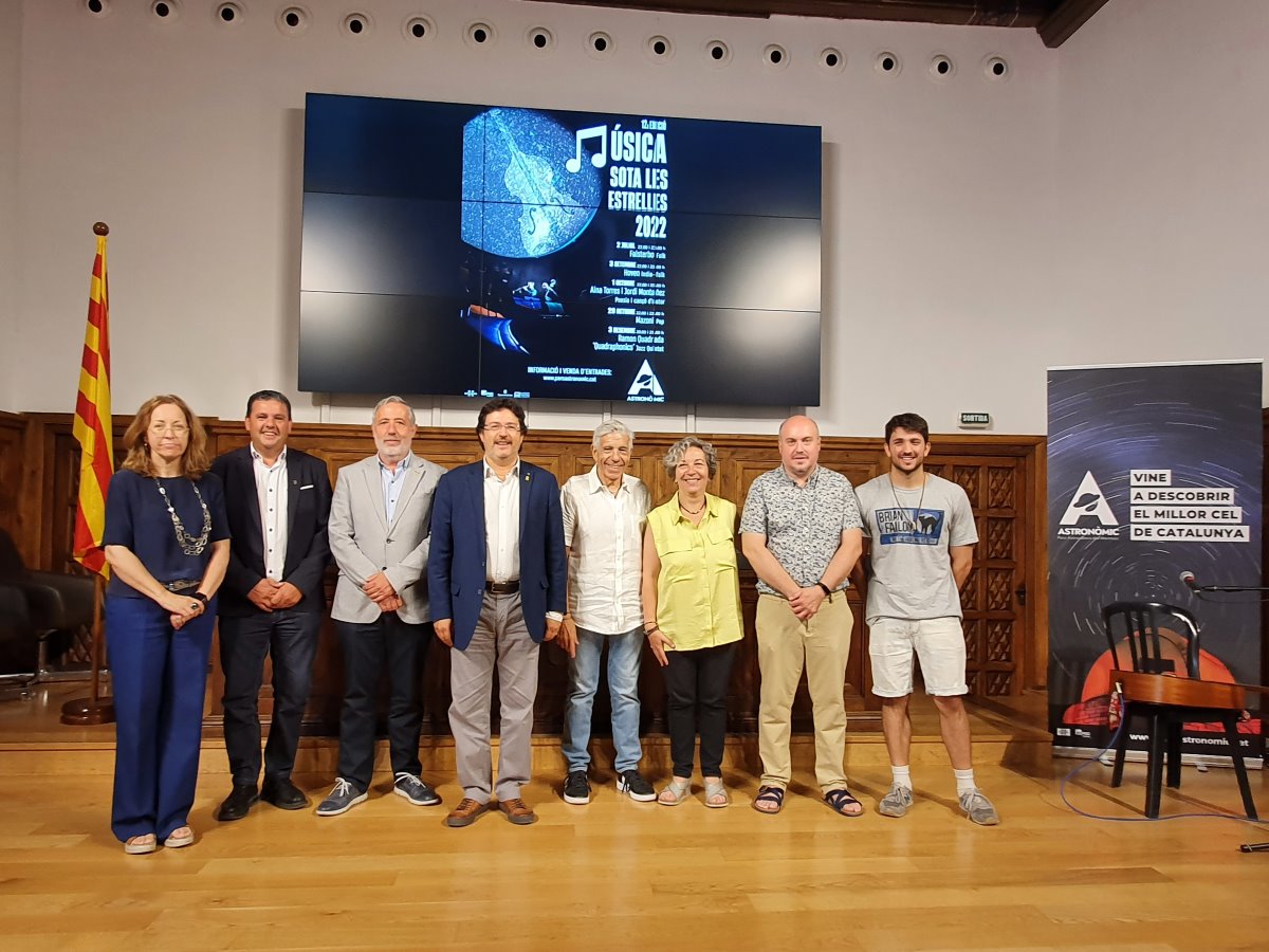 La nueva edición del ciclo 'Música bajo las estrellas' del Astronómic del Montsec amplía el número de conciertos 