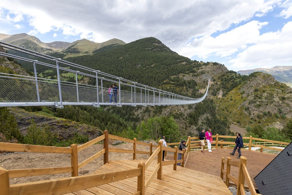 Acceder al Puente Tibetano de Canillo y al Roc del Quer costará 14,5 euros