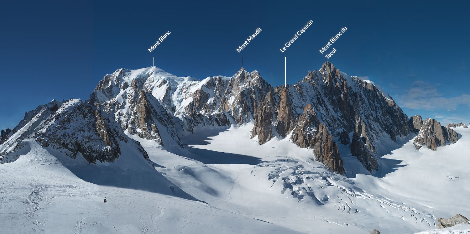 Suspendidas las ascensiones al Mont Blanc por la ruta normal por el calor extremo