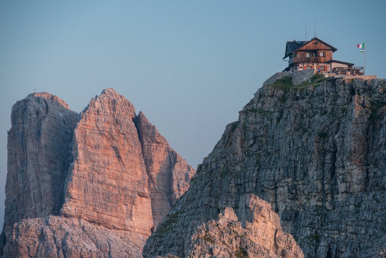 Cortina d'Ampezzo, cuna de refugios