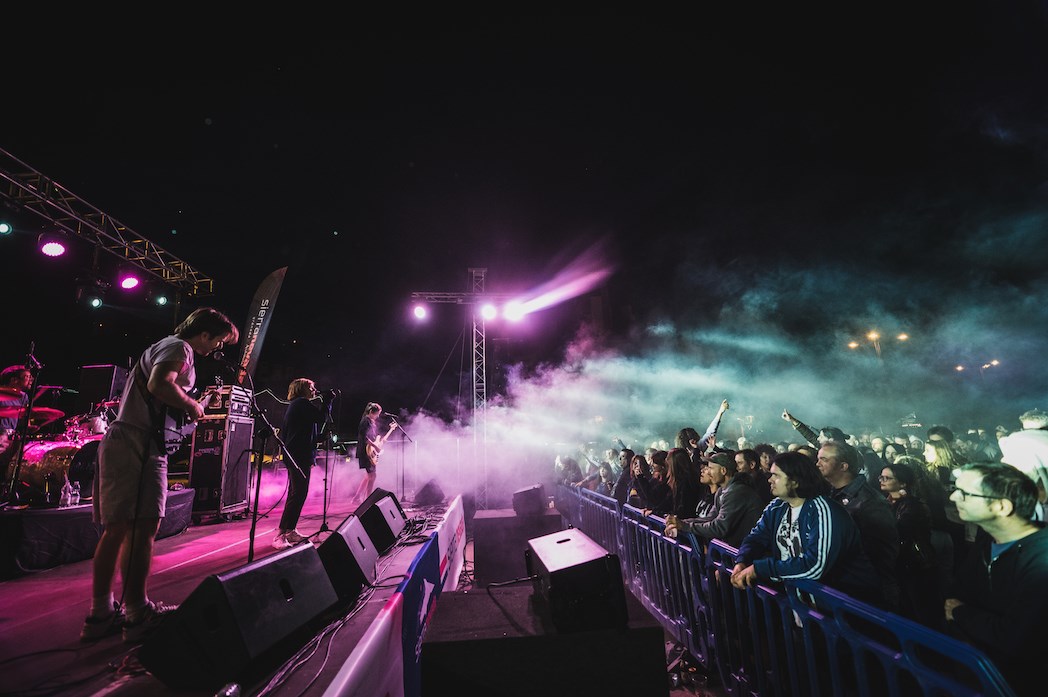 El Festival Por Todo lo Alto de Sierra Nevada acogió más de 2.800 personas con ganar de rock y montaña