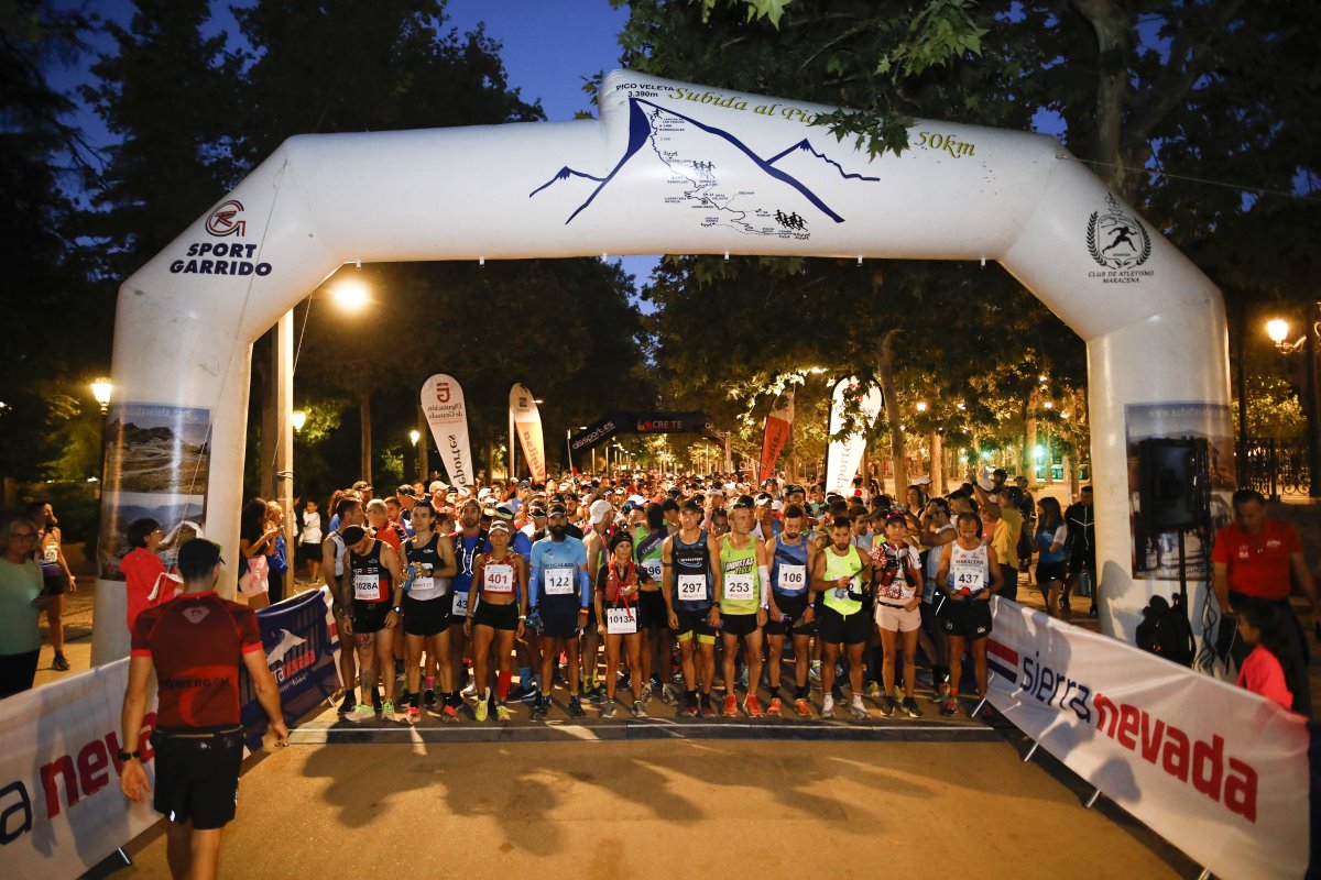Samuel Palomera y Jessica Tipán vencen en la 38 subida internacional al Veleta en Sierra Nevada