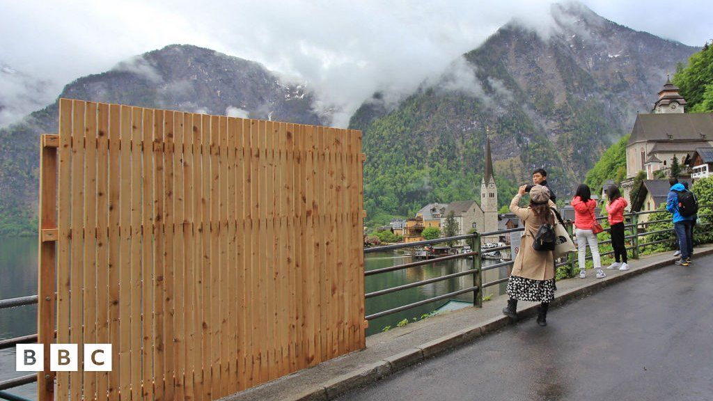 El efecto “boomerang” de una valla en Austria para evitar selfis de Frozen