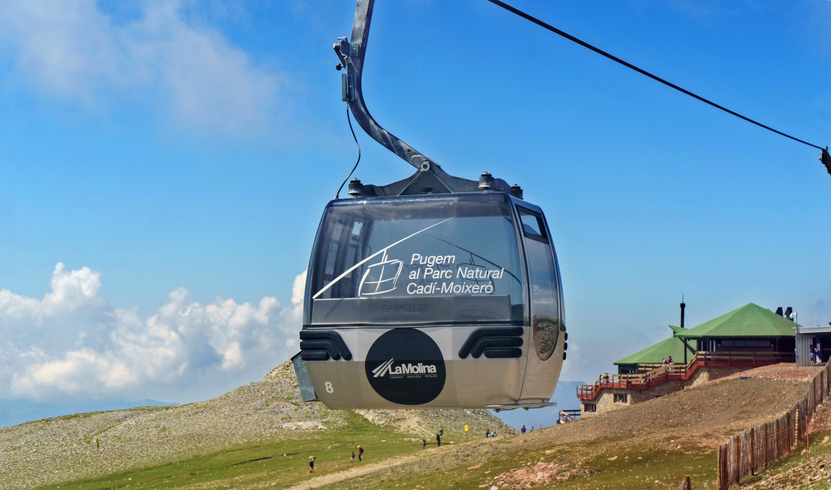 Sube al Niu de l'Àliga de La Molina y descubre un mirador impresionante