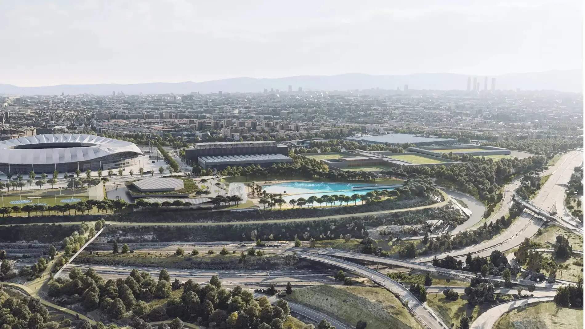Madrid contará con la playa urbana más grande de Europa en 2025
