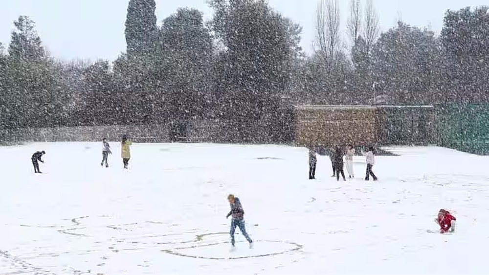 Nieva en Johannesburgo (Sudáfrica). La última vez que lo hizo fue en 2012