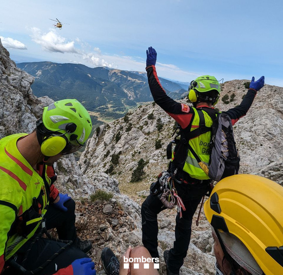 Catalunya no hace pagar ningún rescate de montaña desde hace tres años