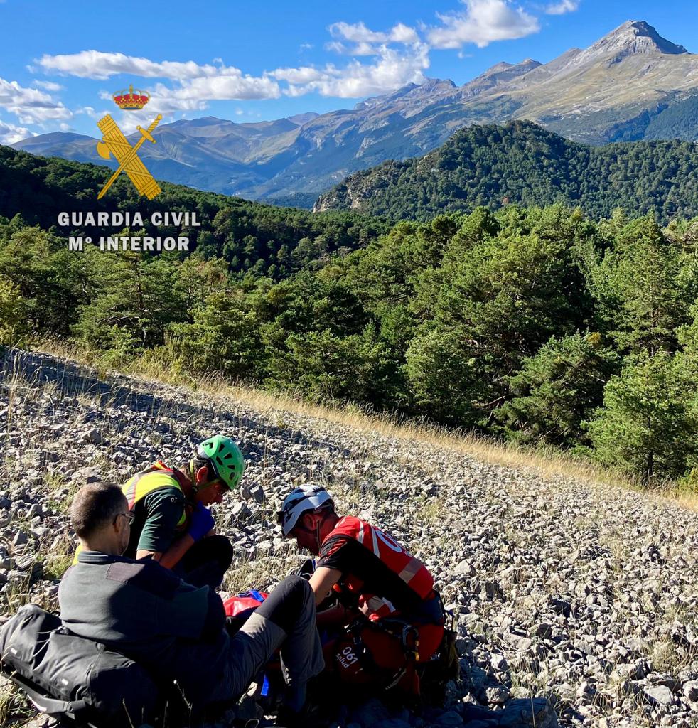 Fin de semana con 7 rescates en el Pirineo aragonés y una víctima mortal