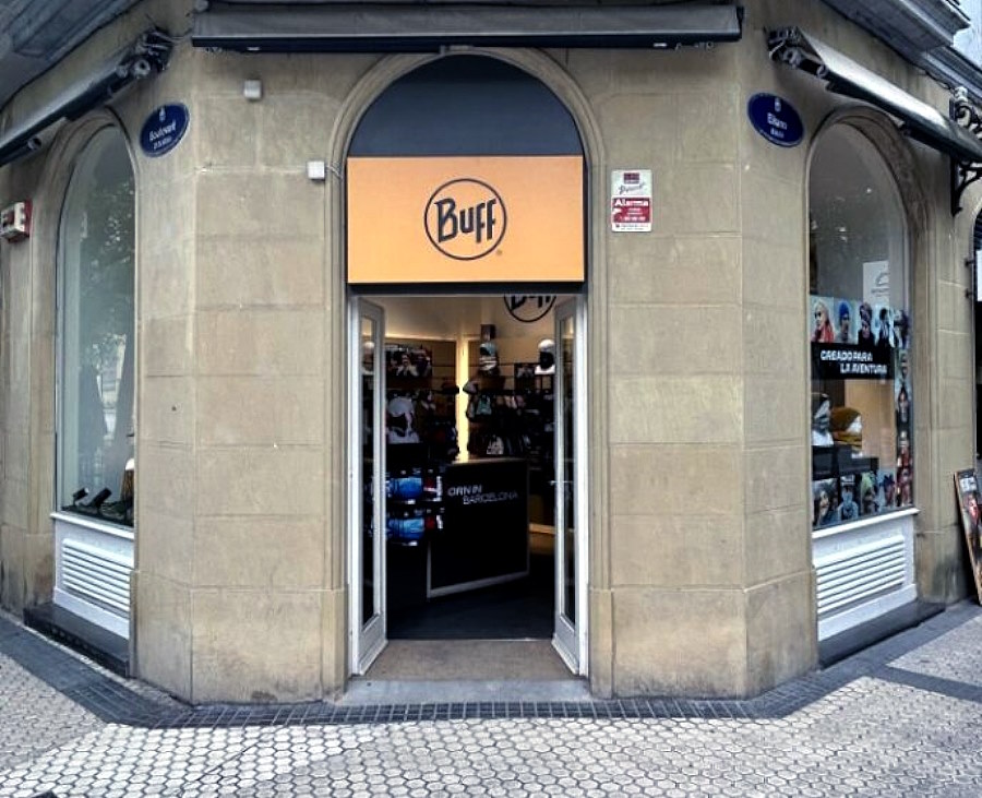 La tienda temporal de BUFF® vuelve a abrir sus puertas en San Sebastián