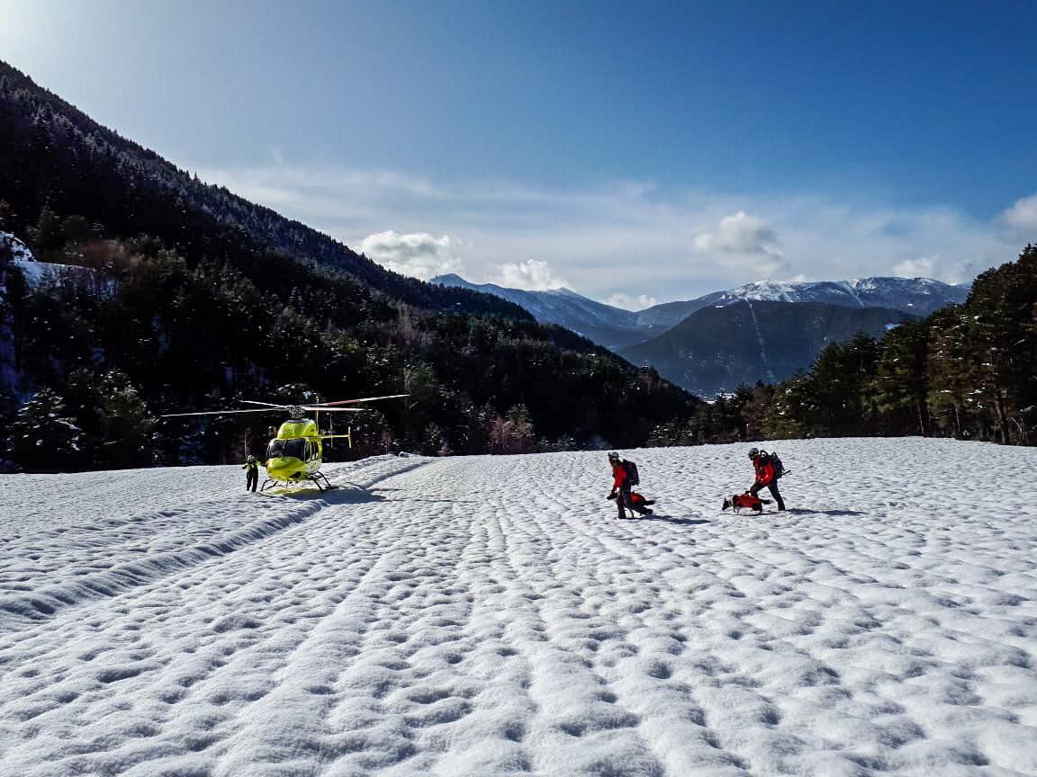 Andorra se pone dura: hasta 6.000 euros por un rescate en helicóptero por imprudencia