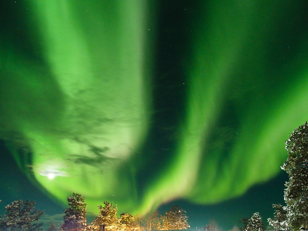 Una tormenta solar llenará el cielo de auroras boreales