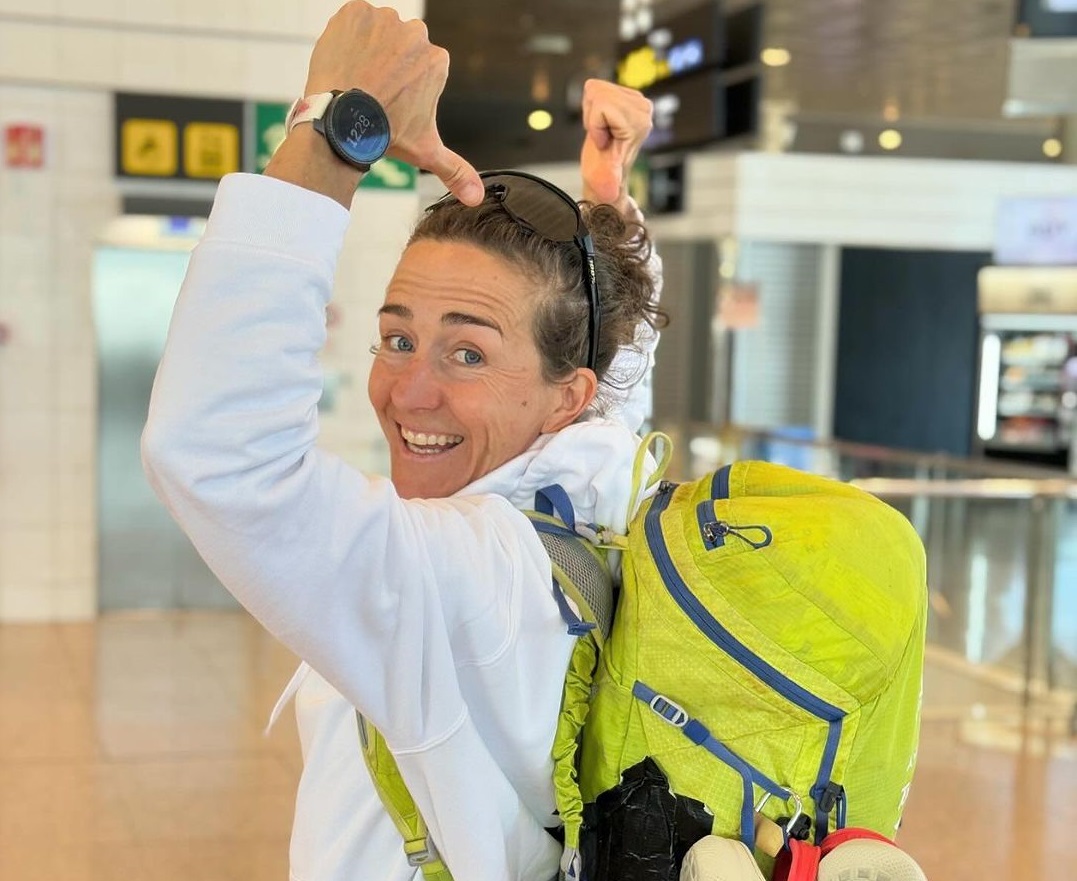 La trailrunner Núria Picas corre la carrera de su vida en el aeropuerto para pillar al ladrón de su mochila