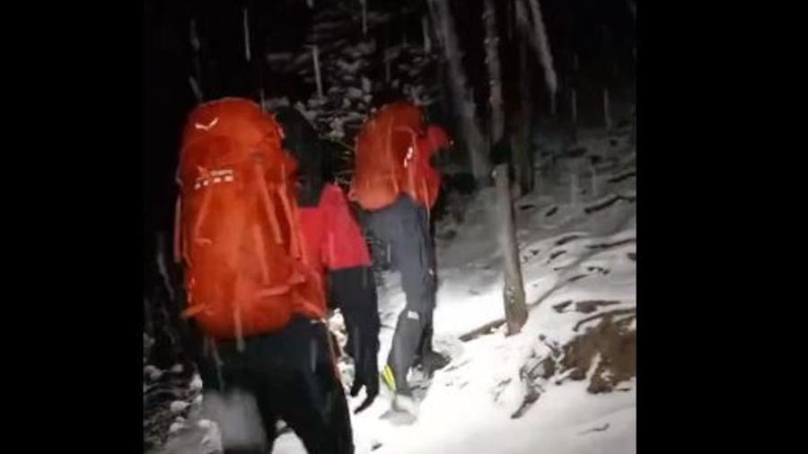 Rescatados dos grupos de excursionistas en plena noche en el Pedraforca y Gredos