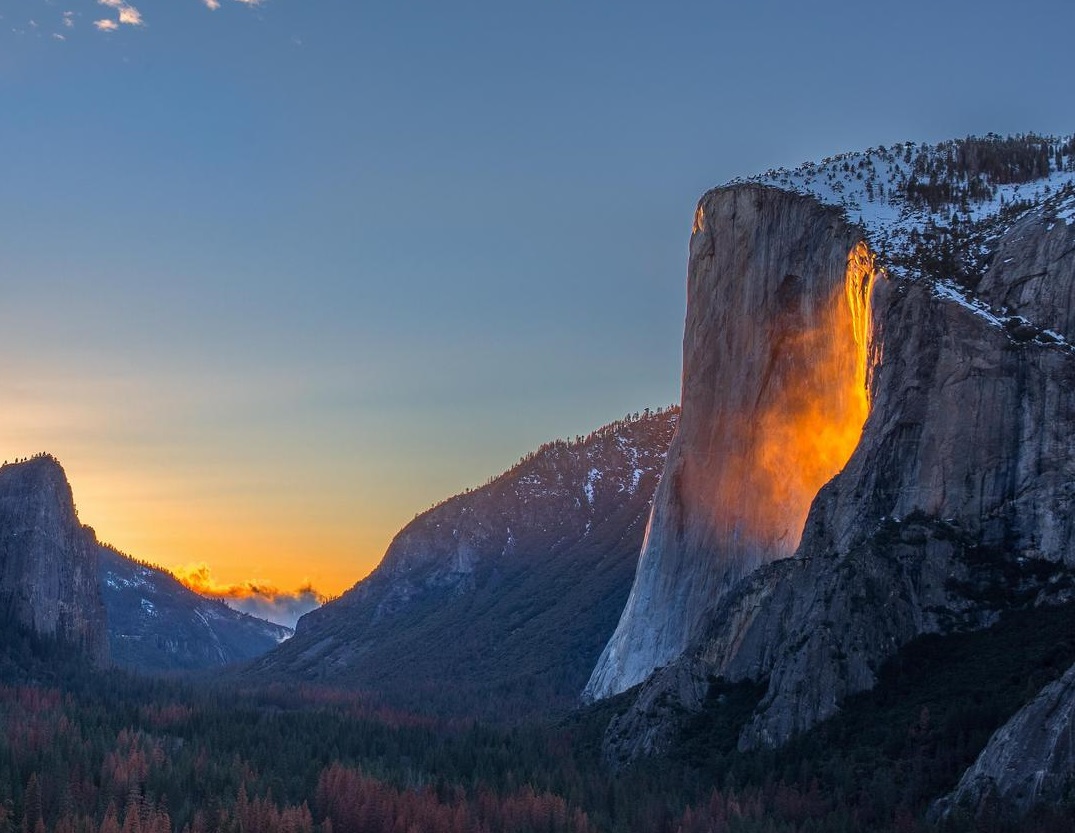El regreso de la cascada de fuego del Yosemite: Un espectáculo natural único