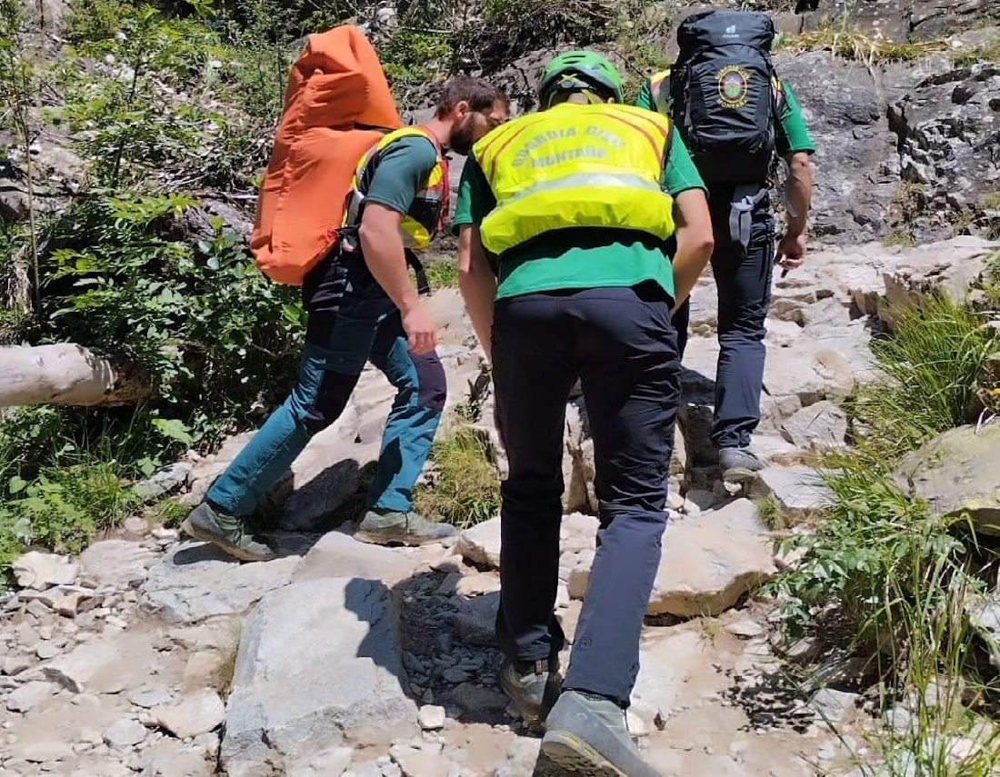 Huesca concentra la mitad de los rescates de montaña de España