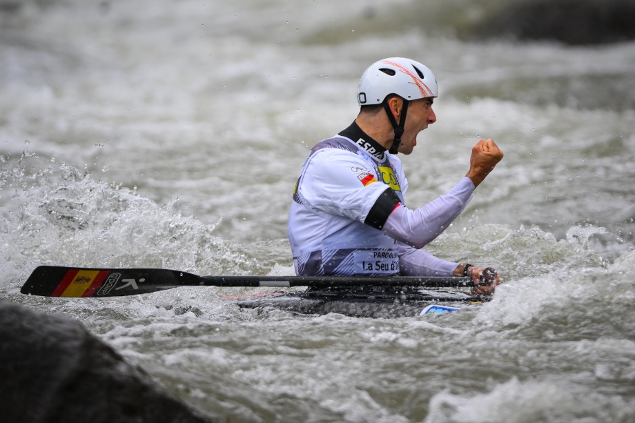 Miquel Travé y David Llorente brillan en la Copa del Mundo de Canoe Slalom en la Seu d'Urgell