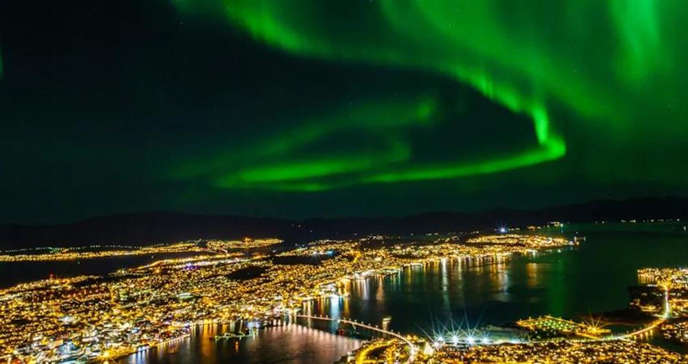 Saturación del turismo de auroras boreales en Noruega