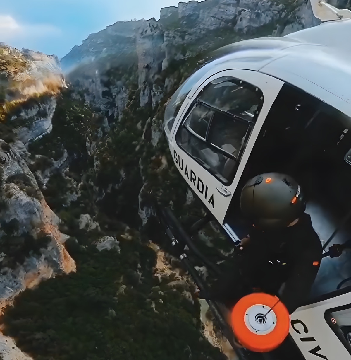 Rescatan a dos barranquistas bloqueados por un ataque de pánico en el Pirineo aragonés