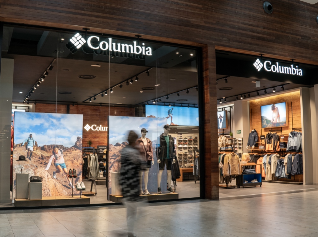 Columbia en Centro Comercial Garbera, San Sebastián.