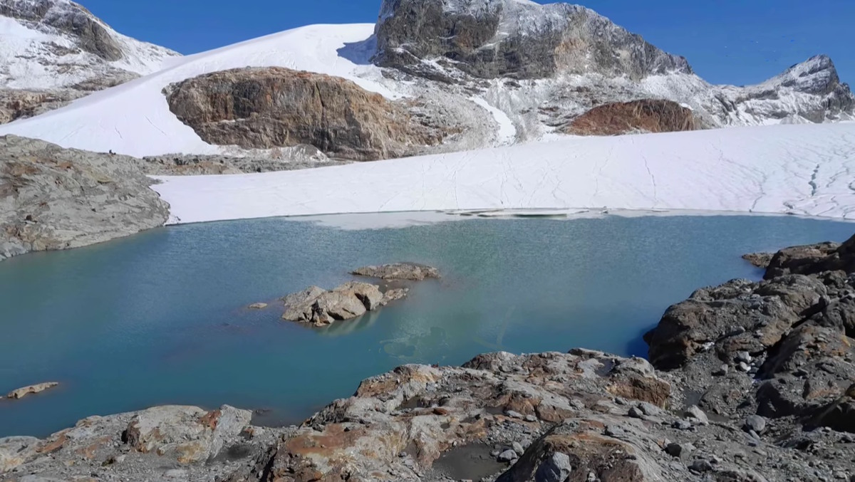 Pralognan-la-Vanoise drena un lago glaciar inestable para evitar una catástrofe alpina