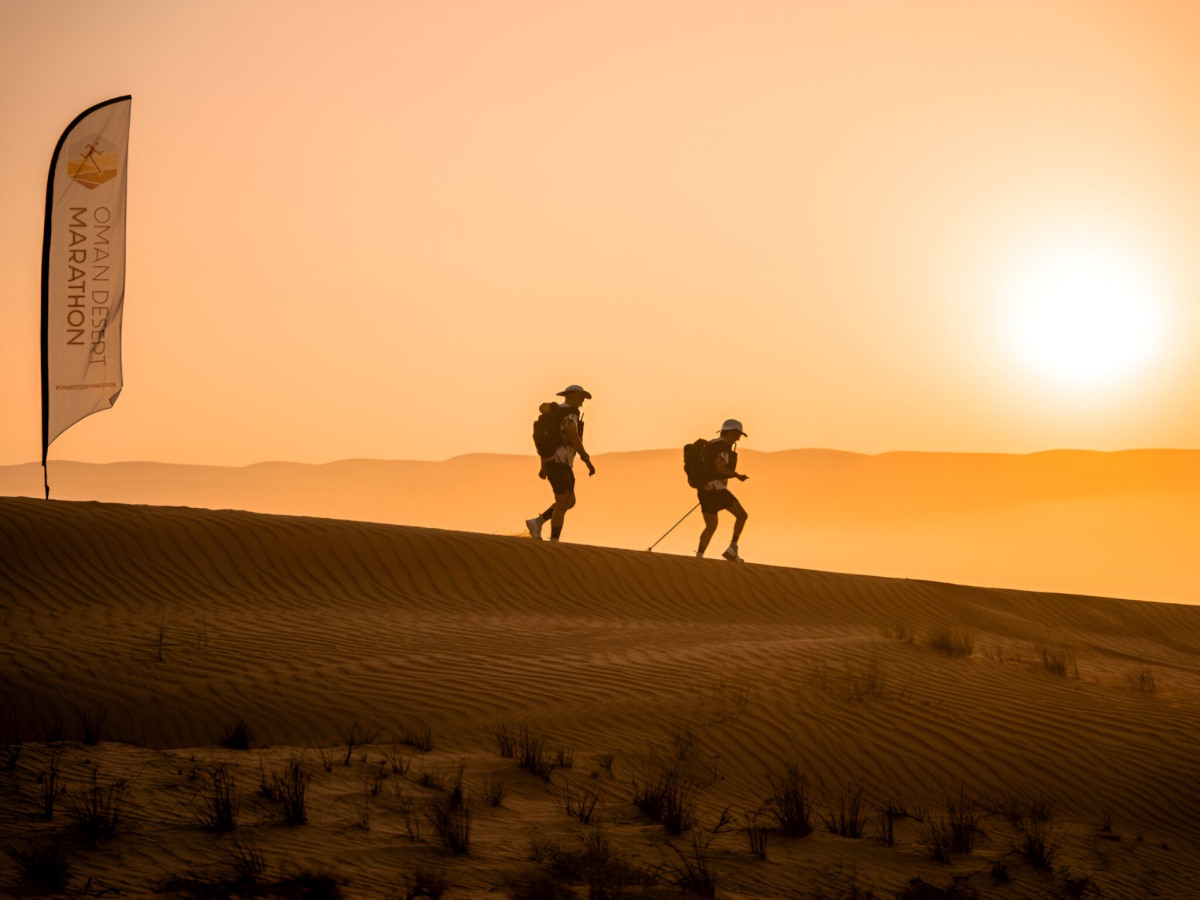 “De la nieve al desierto” en la Oman Desert Marathon