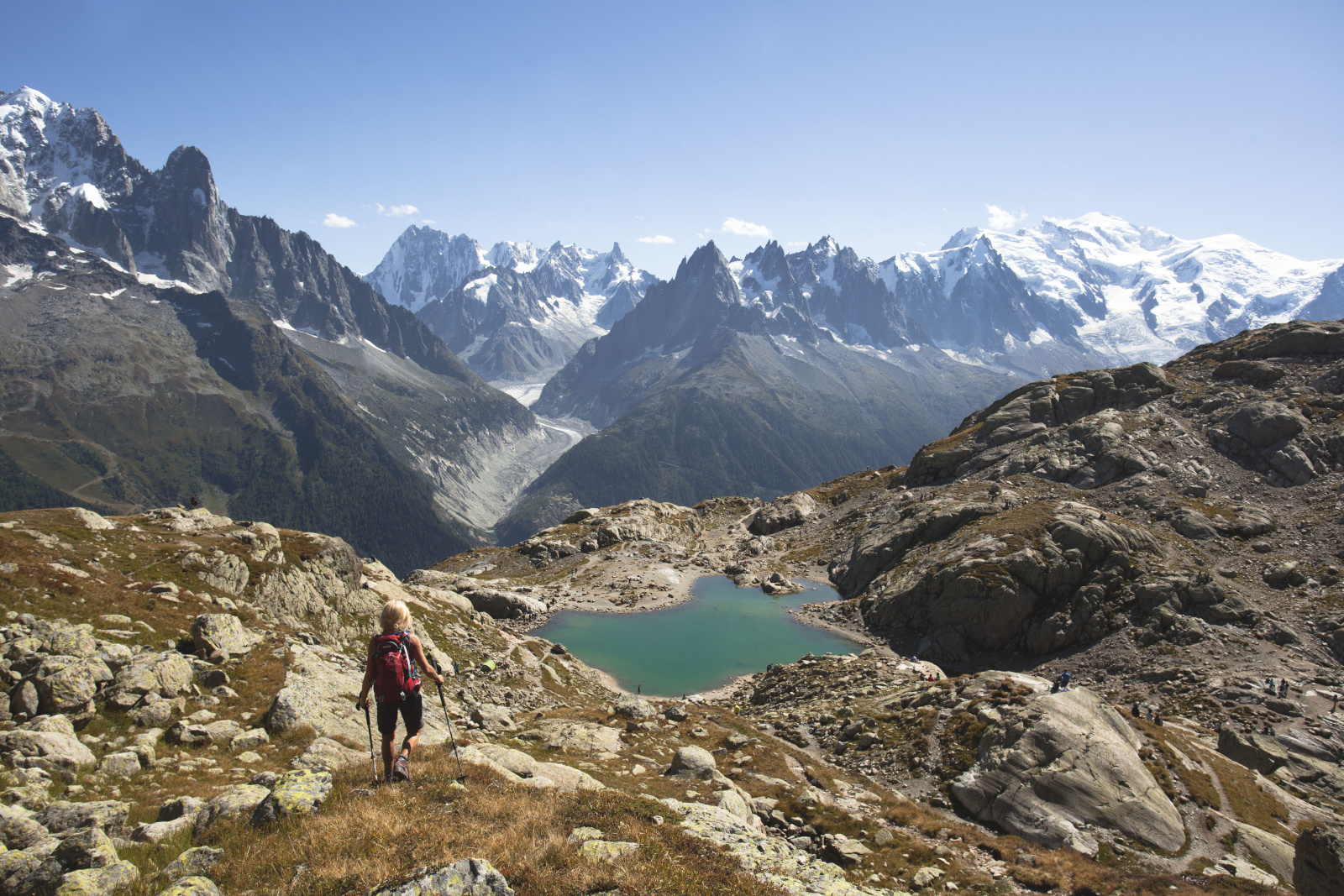 Recogida de basura en Chamonix'19