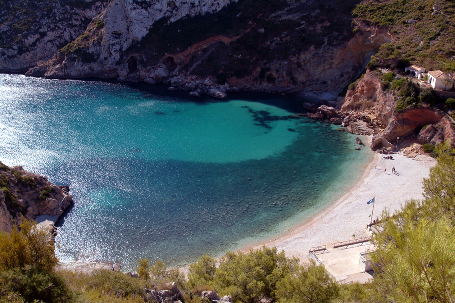 Cala Granadella. Portal Turístico de Xàbia. Ayuntamiento de Xàbia