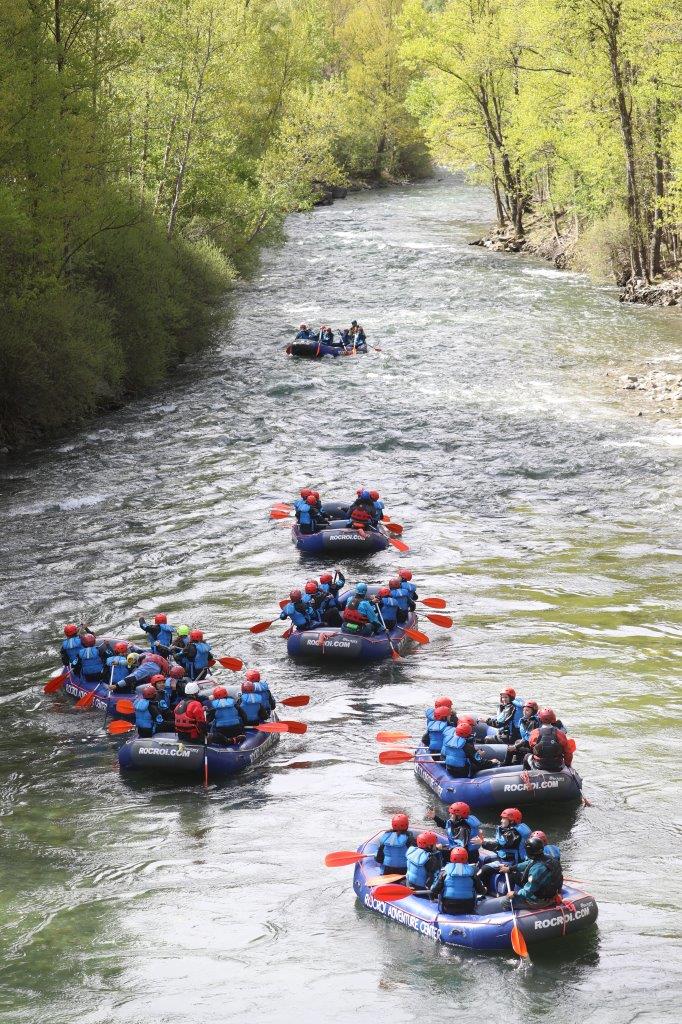 temporada rafting lleida