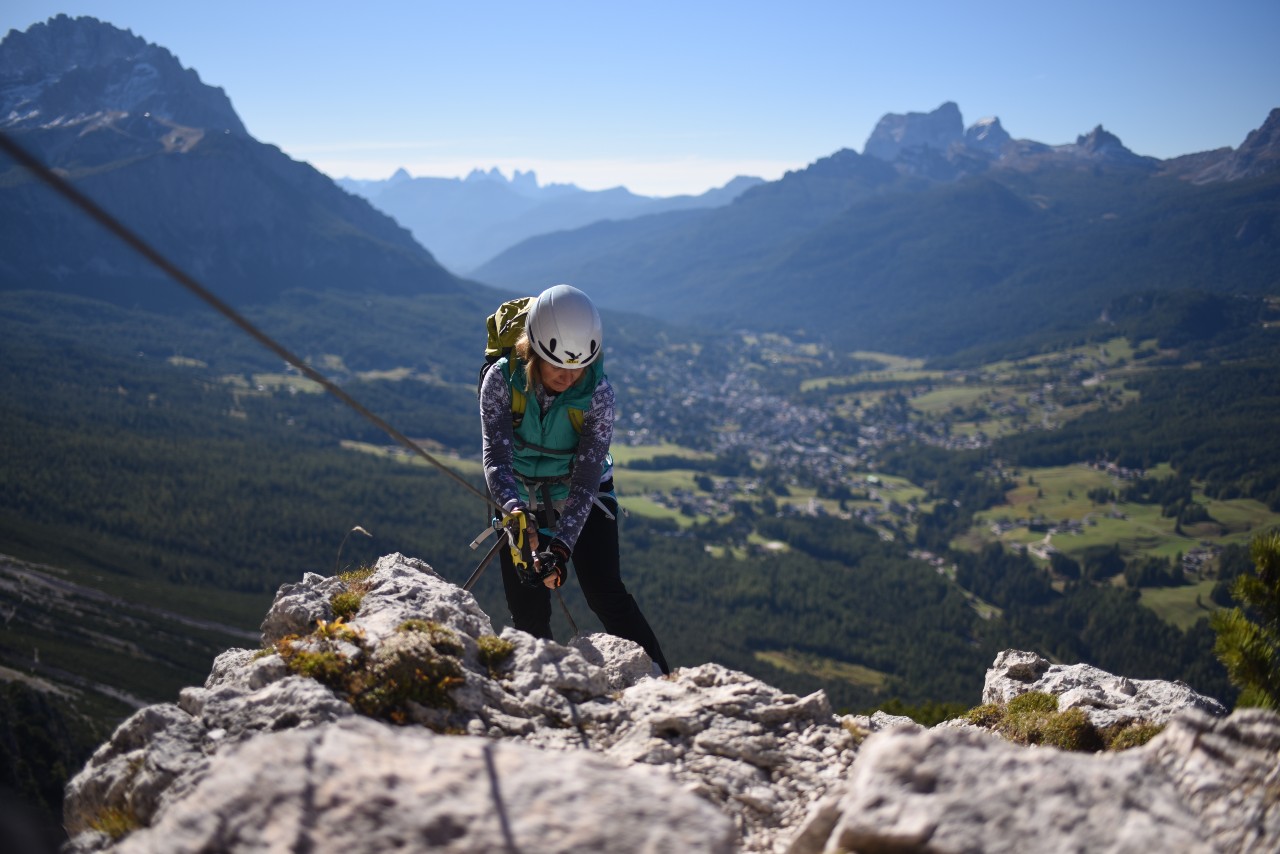 Ferrata Strobel. (Foto: Ute Dandrea)