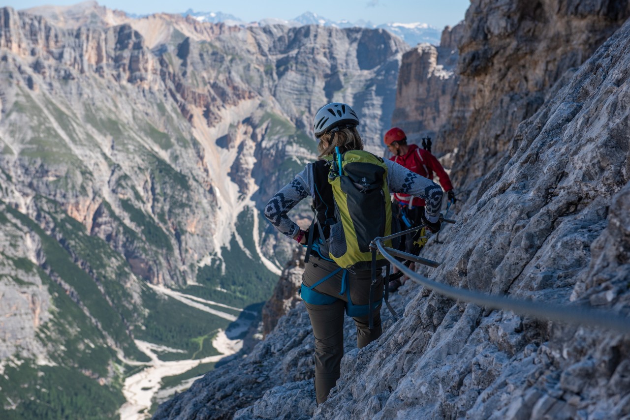 Ferrata Lipella. (Foto: Ute Dandrea)