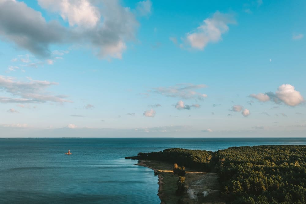 Pervalka en el istmo de Curlandia, crédito de la imagen: Andrius Aleksandravičius para Lithuania Travel.