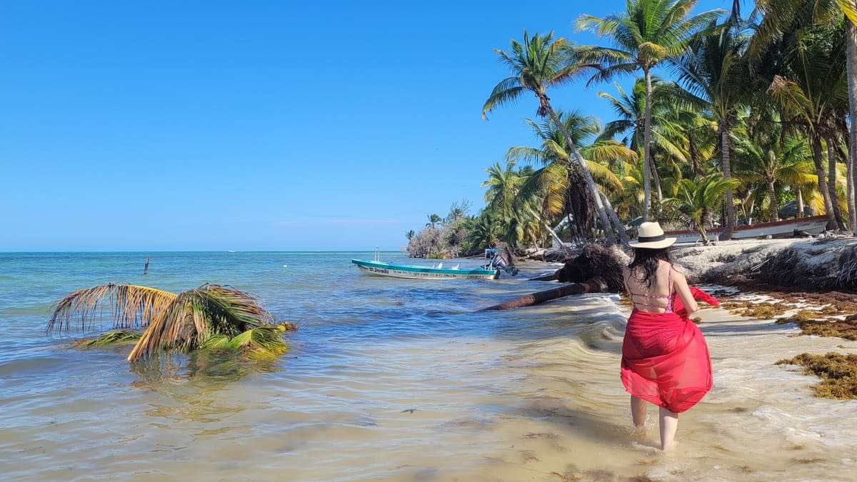  Una de las playas de la Reserva de la Biosfera de Sian ka´an-Imagen Lali Ortega Cerón