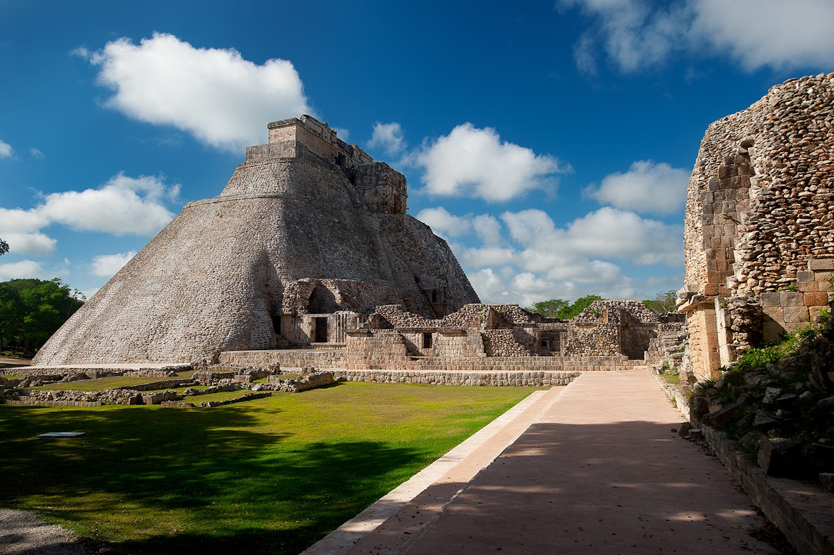 zonas piramides Uxmal