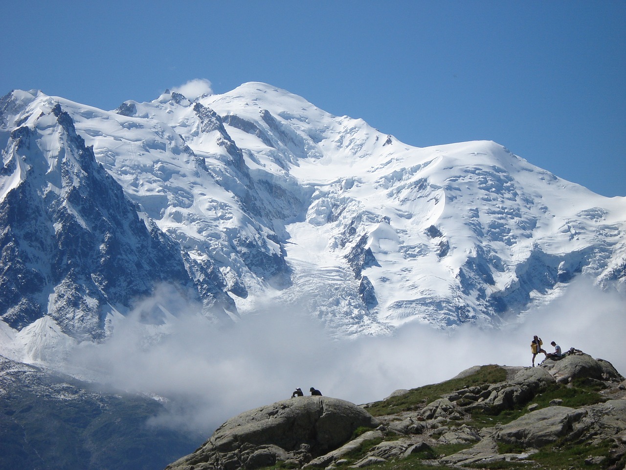 Aiguille du Midi y Mont Blanc