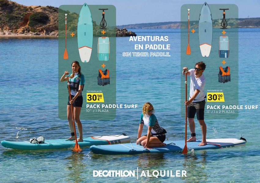 alquiler servicio Decathlon