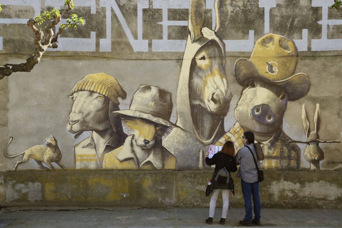 Arte Mural. Penelles. Foto Patronat de Turisme de la Diputació de Lleida