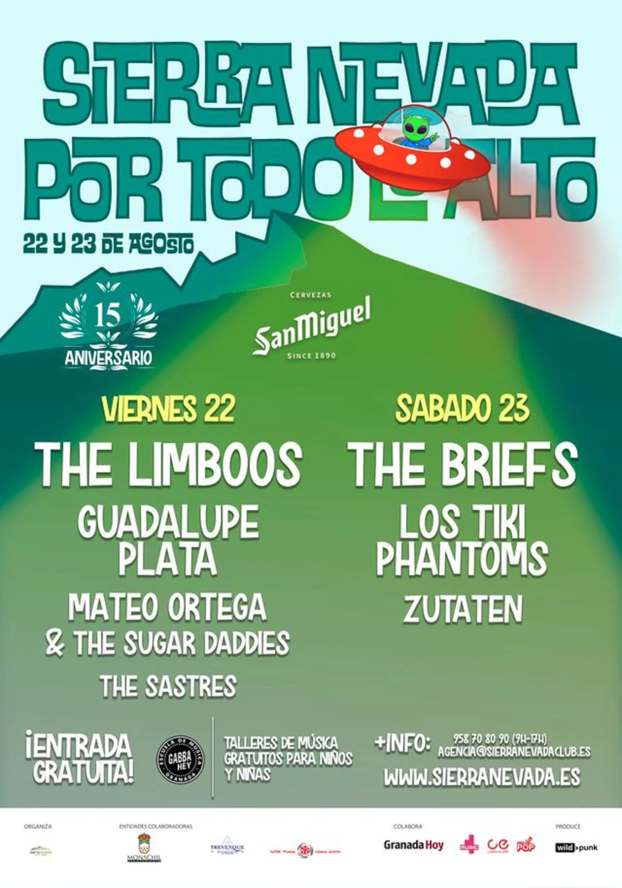 cartel Sierra Nevada Por Todo lo Alto