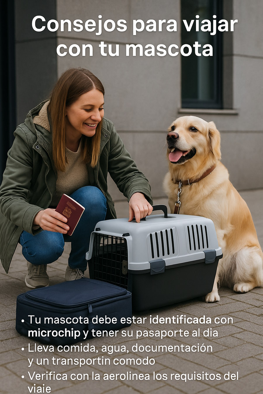 Consejos viaje perros