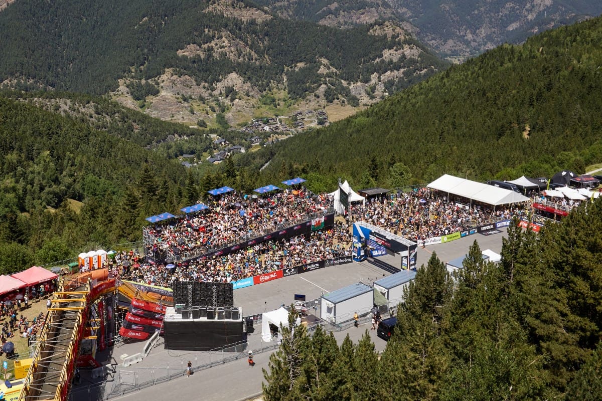 Descenso Copa del Mundo BTT UCI Vallnord - Pal Arinsal