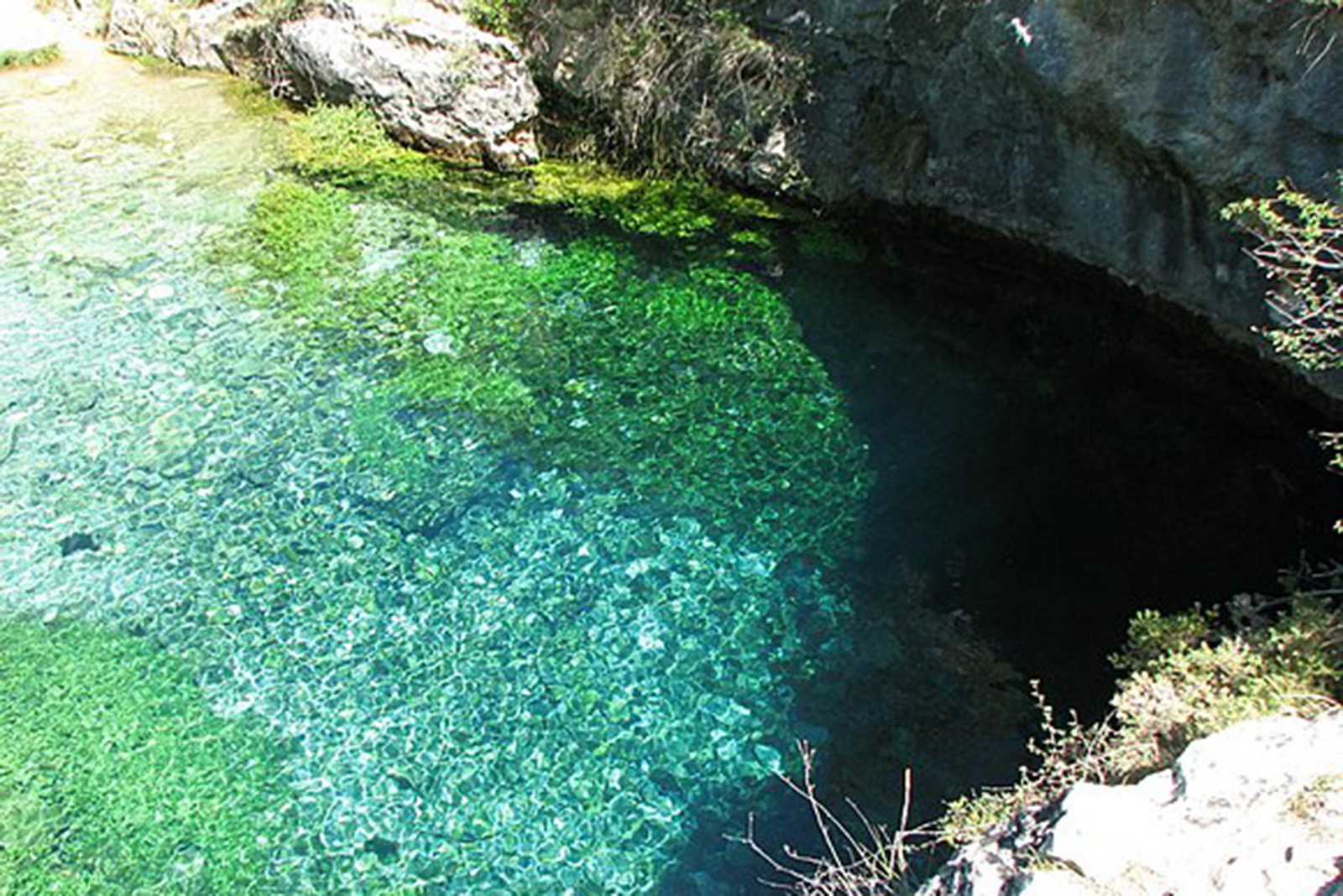 foto-10-reportaje-7-lugares-naturales-sorprendentes-que-te- esperan-en-España- pozo-azul-covanera-burgos