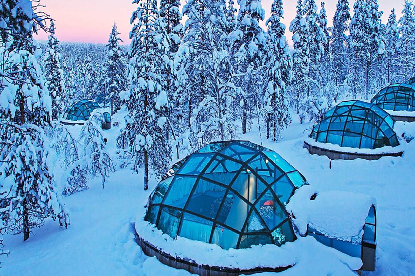 Kaklauttanen Resort en la Laponia finlandesa
