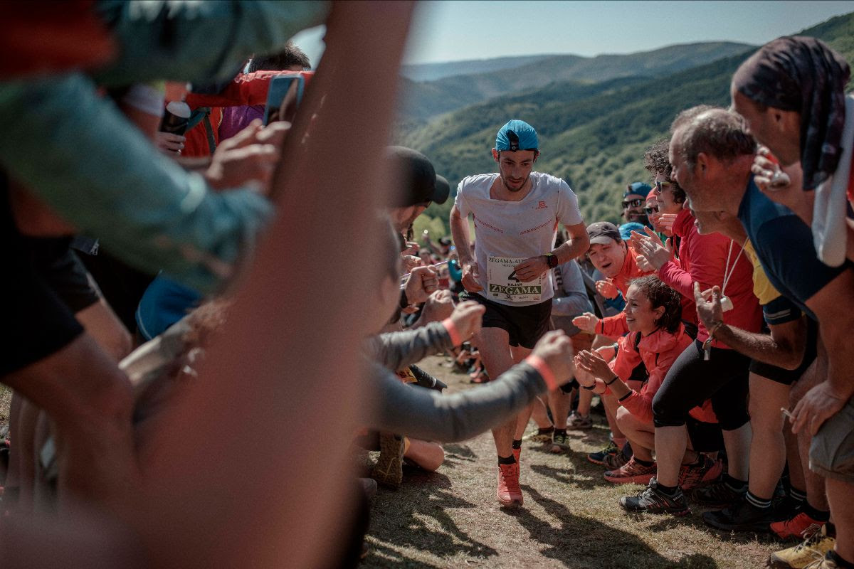 Kilian Jornet en la edición 2019 de la Zegama- Aizkorri . Crédito: Sergi Colomé/ Salomon