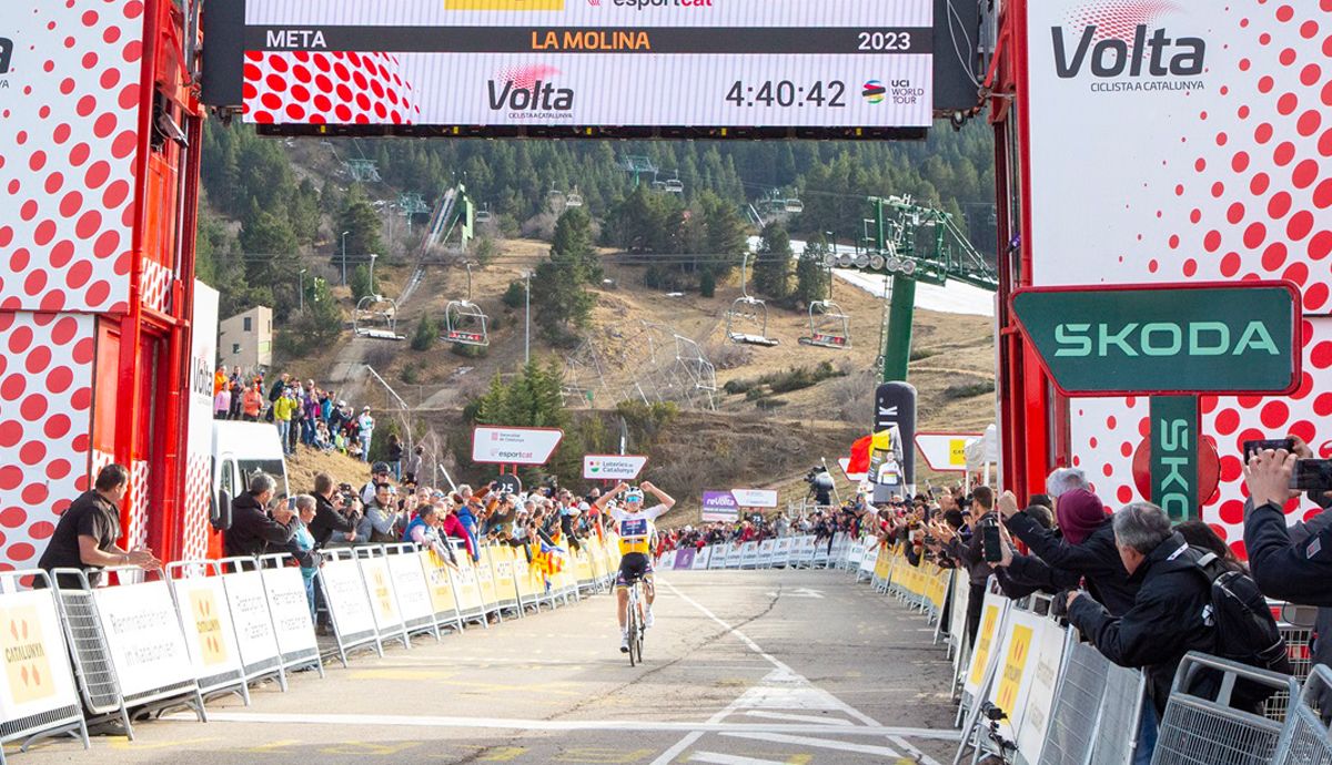 Llegada a La Molina. (Foto: https://www.voltacatalunya.cat/)
